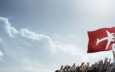 DF Post Gives Wings to Virgin America Campaign
