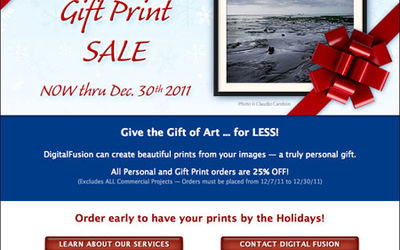 DF Post Holiday Gift Print Sale